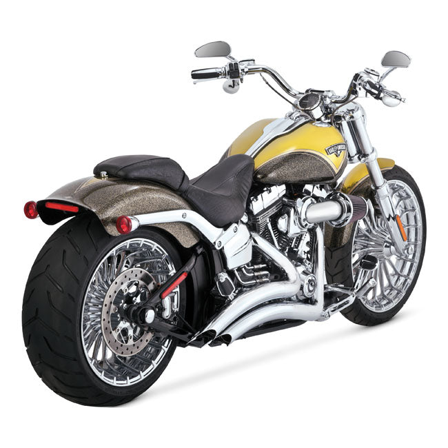 Vance & Hines 26365 PCX Chrome Big Radius 2-into-2 Exhaust 2013-2017 Breakout