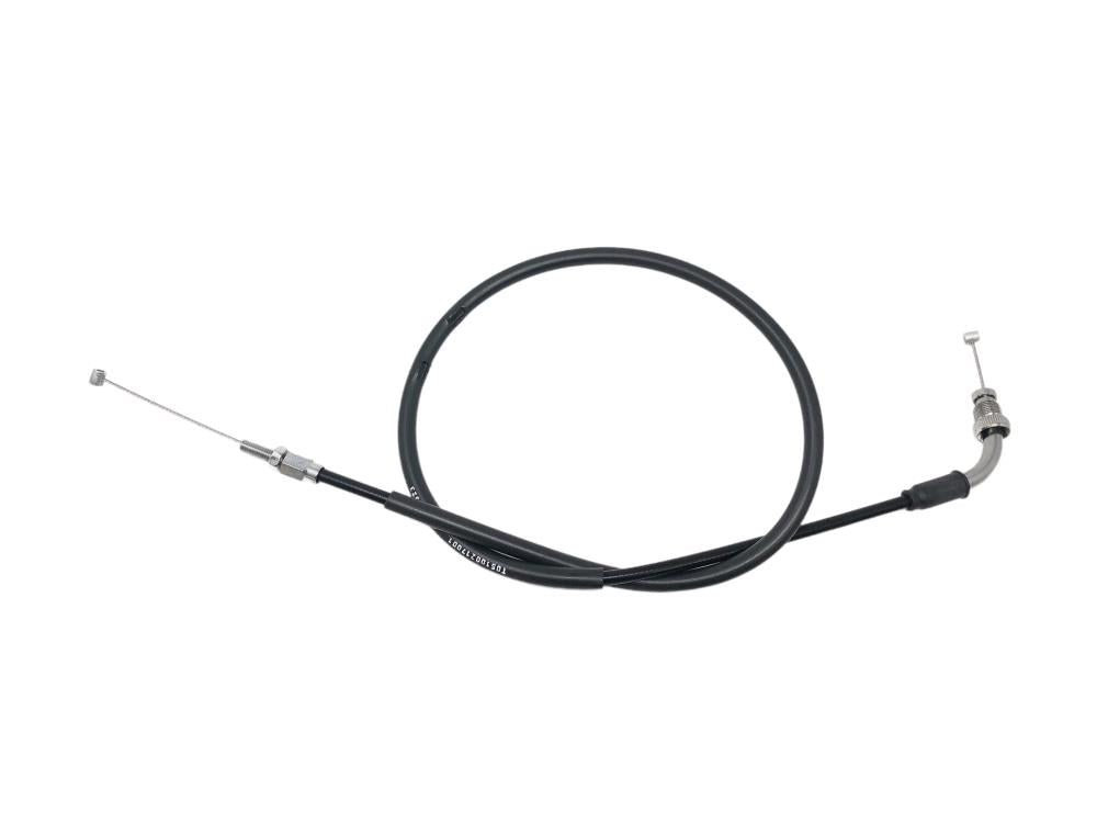 Black Idle Cable for Honda CMX500 Rebel +20cm Longer Than Stock - Highway Hawk H20-0284B