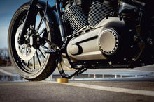 Load image into Gallery viewer, Thunderbike 22-74-240 Clutch (Derby) Cover &quot;Drilled&quot; Design, Bi-colour fits Harley Softail, Sport Glide FLSB Milwaukee Eight models
