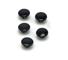 Load image into Gallery viewer, Black Caps/Covers/Plugs for 5/16 in. Allen Head Bolts (take 1/4 inch allen key) - Pack of 5
