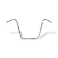 14 inch Medium Ape Hanger Chrome 1 inch (25mm) Motorcycle Handlebars (with dimples) - Motorcycle Storehouse 905317