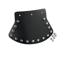 Load image into Gallery viewer, Studded Black Mud Flap Spray Suppression Medium for Harley-Davidson or Universal - Drag Specialties DS393703
