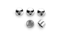 Load image into Gallery viewer, Chrome Bolt Covers for 1/4 inch Allen Socket Head (takes 3/16 in. allen key) fits Harley
