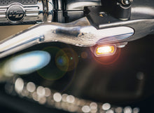 Load image into Gallery viewer, Thunderbike  41-76-071 Stripe Mini LED Indicators - Polished, fits Harley-Davidson Sportster 2014 up
