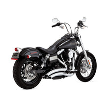 Load image into Gallery viewer, Vance &amp; Hines 23371 PCX Chrome Big Radius 2-into-2 Exhaust fits Harley-Davidson 2006-2017 Dyna
