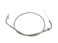 Load image into Gallery viewer, Braided Throttle Cable for Kawasaki VN900 Vulcan Classic +40cm Longer Than Stock - Highway Hawk H20-02408
