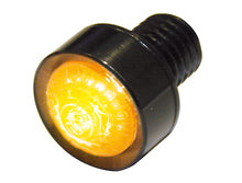 Load image into Gallery viewer, HIGHSIDER 203-215012 LED Micro Turn Signal "MONO BULLET SHORT" with Holder - Black
