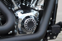 Load image into Gallery viewer, Thunderbike 22-72-460 Ignition (Timer) Cover "Drilled" Design, Bi-colour fits Harley-Davidson Softail, Dyna, Touring Twin Cam models
