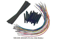 15 in. Handlebar Wiring Extensions 24 Wires for Harley-Davidson Touring 96-06 - Custom Chrome 664111