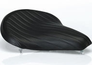 Biltwell 4001-105 Motorcycle Solo Seat Black Tuck + Roll Pattern