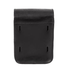Load image into Gallery viewer, Ledrie HLSIS2-1004 Sissy Bar Bag 3.5 Litres Black - Genuine Real Leather
