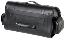Load image into Gallery viewer, Motorcycle Suitcase 67 Ltr TEK Leather Memphis Large - Highway Hawk H02-2810
