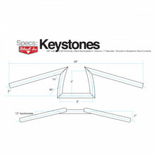 Load image into Gallery viewer, Biltwell 6001-2016 Keystone 1" Motorcycle Handlebars with Wiring Dimples - Black
