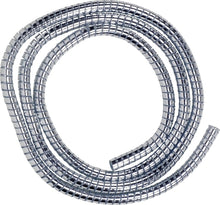 Load image into Gallery viewer, Pair (2) Chrome Spiral Cable Wraps/Wire Tidy - 6mm &amp; 10mm - Drag Specialties DS223000 &amp; DS223001
