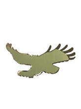 Load image into Gallery viewer, Metal Emblem American Eagle Brass-Gold Colour Self-Adhesive - Large (15cm wide) - Highway Hawk H01-302
