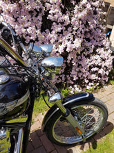 Load image into Gallery viewer, Bullet Spot Light (1) Tech Glide Chrome Plain Shell - Chrome  - Highway Hawk H68-1240
