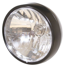 Load image into Gallery viewer, Bottom Mount Headlight "SHIN YO" 6-1/2 inch - Black - Highway Hawk H223-053
