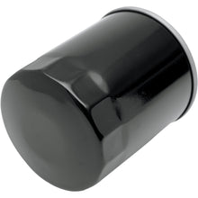 Load image into Gallery viewer, Black Oil Filter fits Harley-Davidson Dyna, Softail, Touring 1999-17 (Twin Cam) - Drag Specialties DS275109
