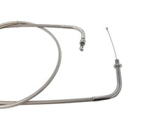 Load image into Gallery viewer, Braided Idle Cable for Yamaha XVS1300 Midnight Star (V-Star) +15cm Longer Than Stock - Highway Hawk H20-02124
