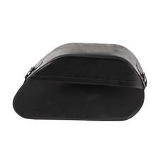 Load image into Gallery viewer, Ledrie HLZAD2-1043 Saddlebag Set Rigid Black 40 Litres fits Suzuki,Yamaha Cruisers Selected Models made from Genuine Real Leather
