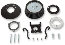 Load image into Gallery viewer, Vance &amp; Hines 71005 &amp; 71015 VO2 Air Cleaner + Black Cover fits Harley-Davidson Softail 2000-2015
