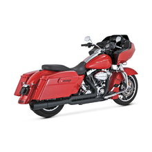 Load image into Gallery viewer, Vance &amp; Hines 47361 PCX Black Pro Pipe 2-into-1 Exhaust fits Harley-Davidson 2010-2016 Touring
