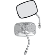 Rectangle Mirrors (Pair) Chrome 