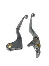 Load image into Gallery viewer, Wide Blade Lever Set Chrome for Yamaha Drag Star Custom/Classic - Highway Hawk H452-106
