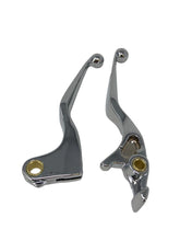 Load image into Gallery viewer, Wide Blade Lever Set Chrome for Yamaha Drag Star Custom/Classic

