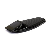 Load image into Gallery viewer, Seat Flat Racer Street Tracker Tuck N' Roll - Black - C-Racer HC53-0011B
