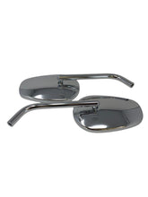 Load image into Gallery viewer, Mirror Classic (Pair) for Metric Cruiser/fits Harley-Davidson - Chrome - Highway Hawk H91-1051
