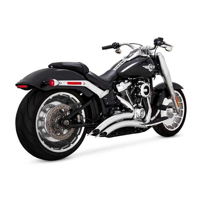 Vance & Hines 26375 PCX Chrome Big Radius 2-into-2 Exhaust fits Harley-Davidson 2018 up Breakout & Fat Boy