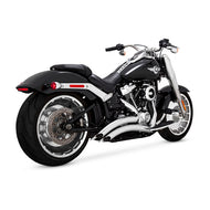 Vance & Hines 26375 PCX Chrome Big Radius 2-into-2 Exhaust 2018 up Breakout & Fat Boy