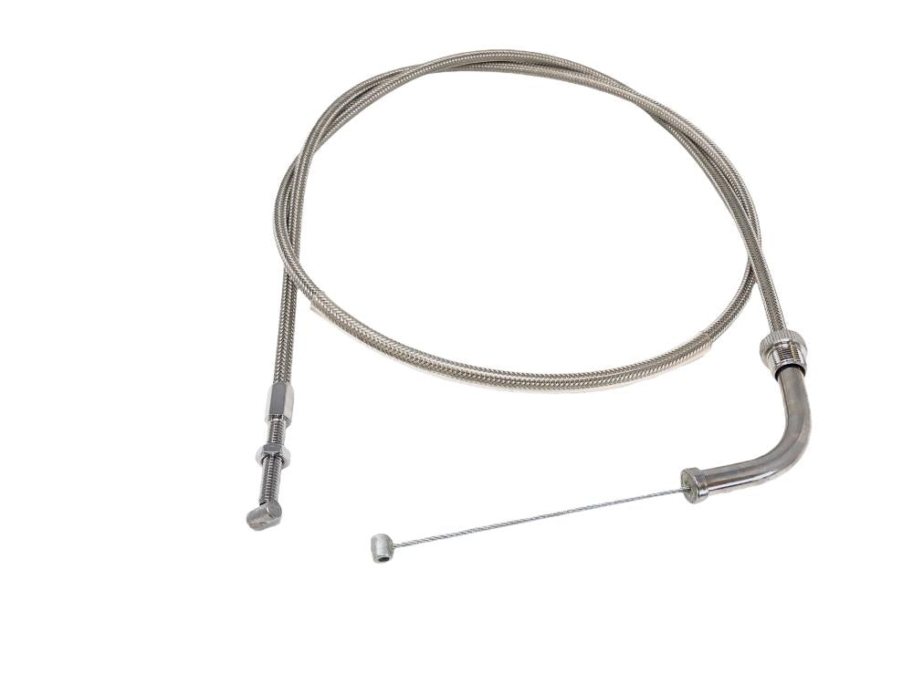 Load image into Gallery viewer, Braided Idle Cable for Honda VT750C2 Ace, VT750DC Black Widow Stock Length - Highway Hawk H20-0188