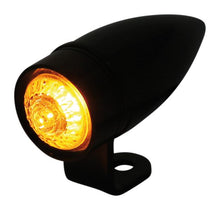 Load image into Gallery viewer, HIGHSIDER 203-215012 LED Micro Turn Signal "MONO BULLET SHORT" with Holder - Black
