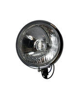 Load image into Gallery viewer, USA-Style Spotlight (1) with E-mark - Black &amp; Chrome trim - Highway Hawk H68-133BC
