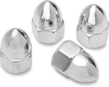 Load image into Gallery viewer, Pair Chrome 5/16 in. -24 UNF Acorn Nuts for Harley-Davidson Mirrors (OEM 7331)
