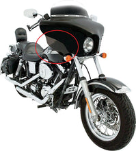 Load image into Gallery viewer, Memphis Shades MEM7021 Batwing Wind Deflectors Black Universal for MS Batwing
