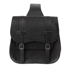 Load image into Gallery viewer, Ledrie HLZAD2-1073 Universal Saddlebag Set Throwover "Postman" 30 Litres - Genuine Real Leather
