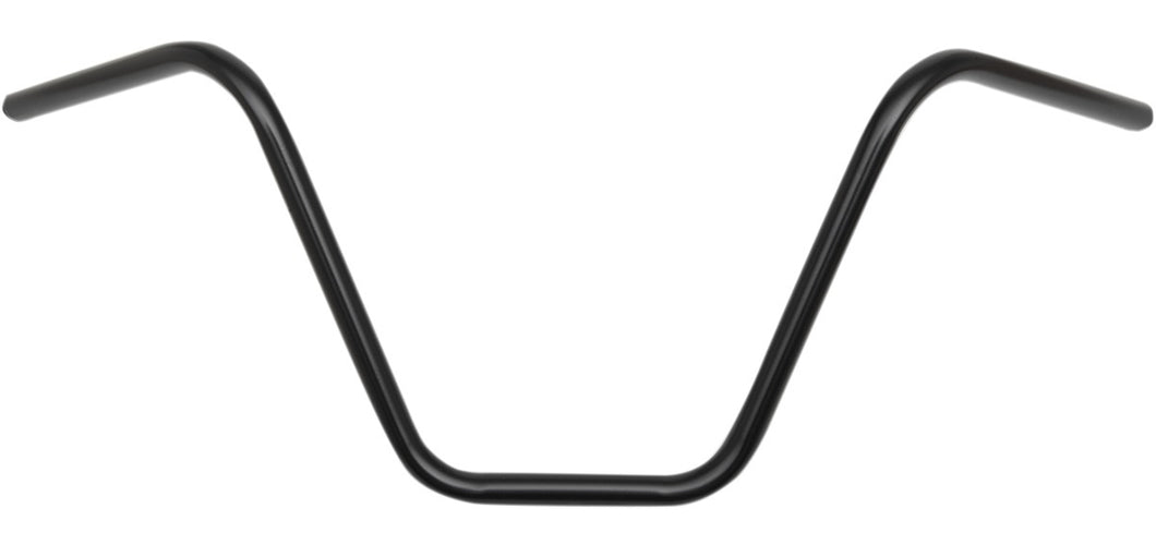 Handlebars 7/8 in. (22mm) Ape Hanger 12 in. High - Black