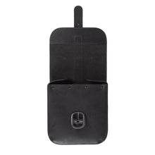 Load image into Gallery viewer, Ledrie HLZAD2-1016 Universal Saddlebag Set Throw Over Black 6.5 Litres - Genuine Real Leather
