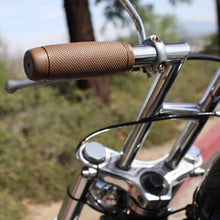 Load image into Gallery viewer, Biltwell 6703-0478 Recoil Brown Rubber 7/8 inch (22mm) Handlebar Grips Pair Classic Style
