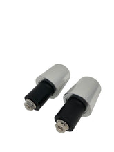 Load image into Gallery viewer, Chrome Bar Ends for 7/8 inch (22mm) or 1 inch (25mm) Handlebars, Great Finishing Touch - Highway Hawk H54-103
