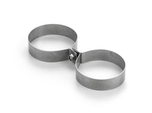 Load image into Gallery viewer, Double Exhaust Clamp Stainless Steel 90mm Diameter - Highway Hawk H65-806
