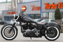 Load image into Gallery viewer, Thunderbike 22-72-121 Clutch (Derby) Cover "Cross" Design fits Harley-Davidson Softail, Dyna, Touring Twin Cam models
