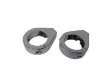 Load image into Gallery viewer, Turn Signal Relocation Clamps (2) - 41mm Forks, 10mm Thread - Highway Hawk H68-622
