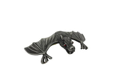 Load image into Gallery viewer, Evil Flying Bat Chrome Statue Fender/Visor Ornament - 10cm - Highway Hawk H66-074
