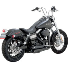 Load image into Gallery viewer, Vance &amp; Hines 47327 PCX Black Shortshots Staggered Exhaust fits Harley-Davidson 2012-2017 Dyna
