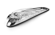 Chrome Eagle Head Fender Ornament Motorbike Mud Guard (L) - Highway Hawk H68-401