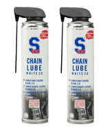 S100 S-Doc 100 White Chain Spray Lube 2.0 ( 2 x 400ml Cans) Twin Pack Deal